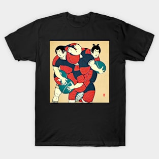 Japanese Rugby Art T-Shirt